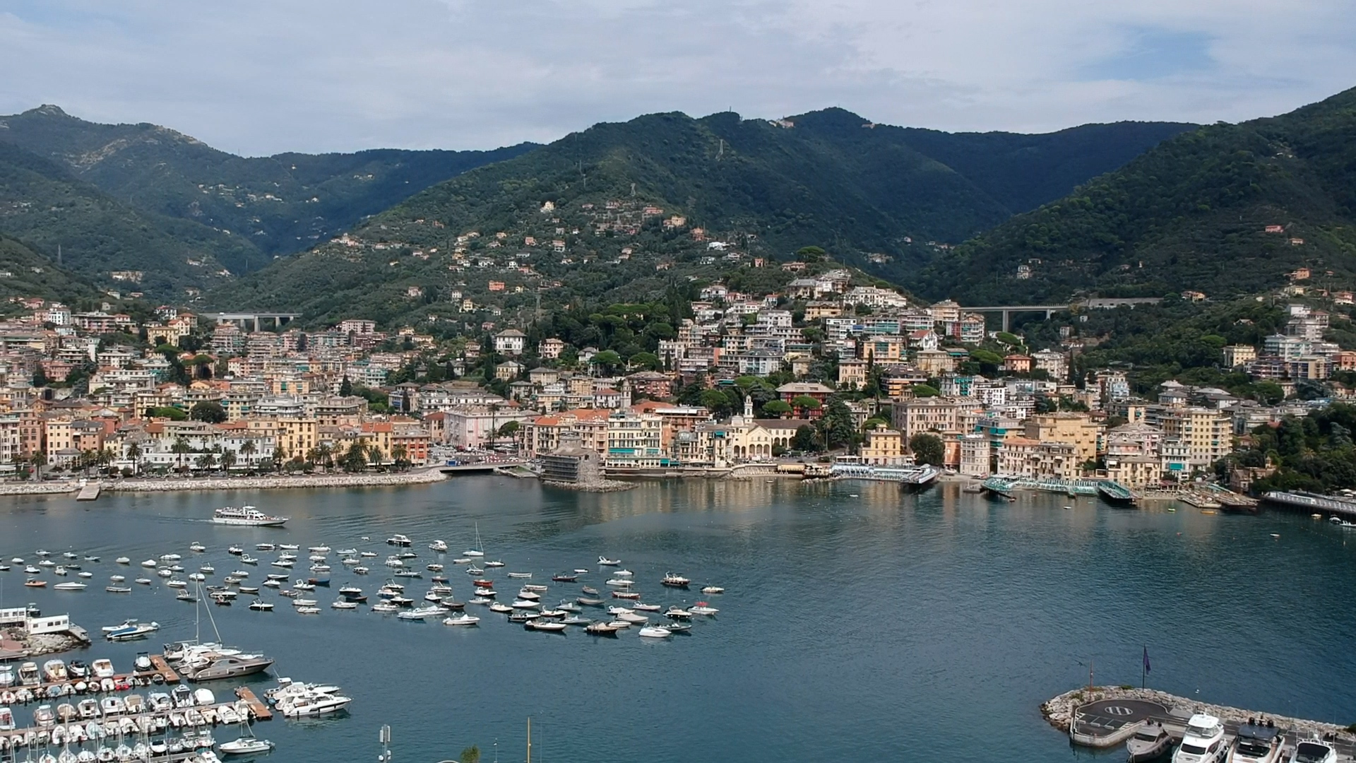 foto rapallo dall'alto