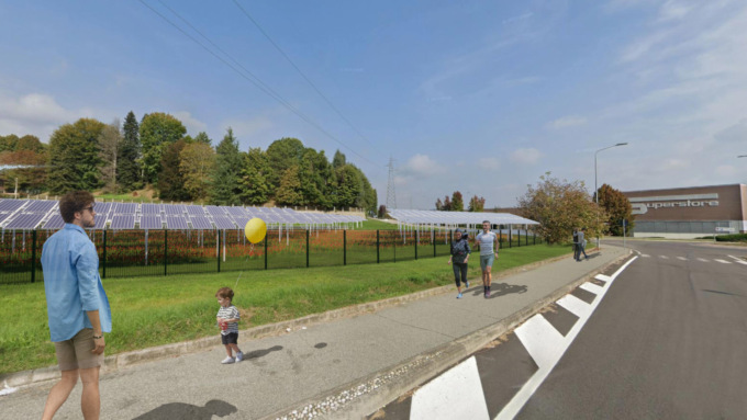 Esselunga costruisce un Parco Agrivoltaico da 22mila mq accanto al supermarket di Quaregna