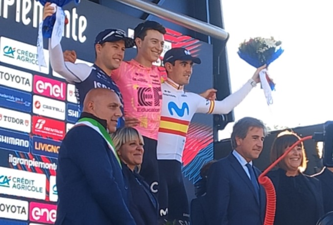 Neilson Powless arriva primo a Borgomanero