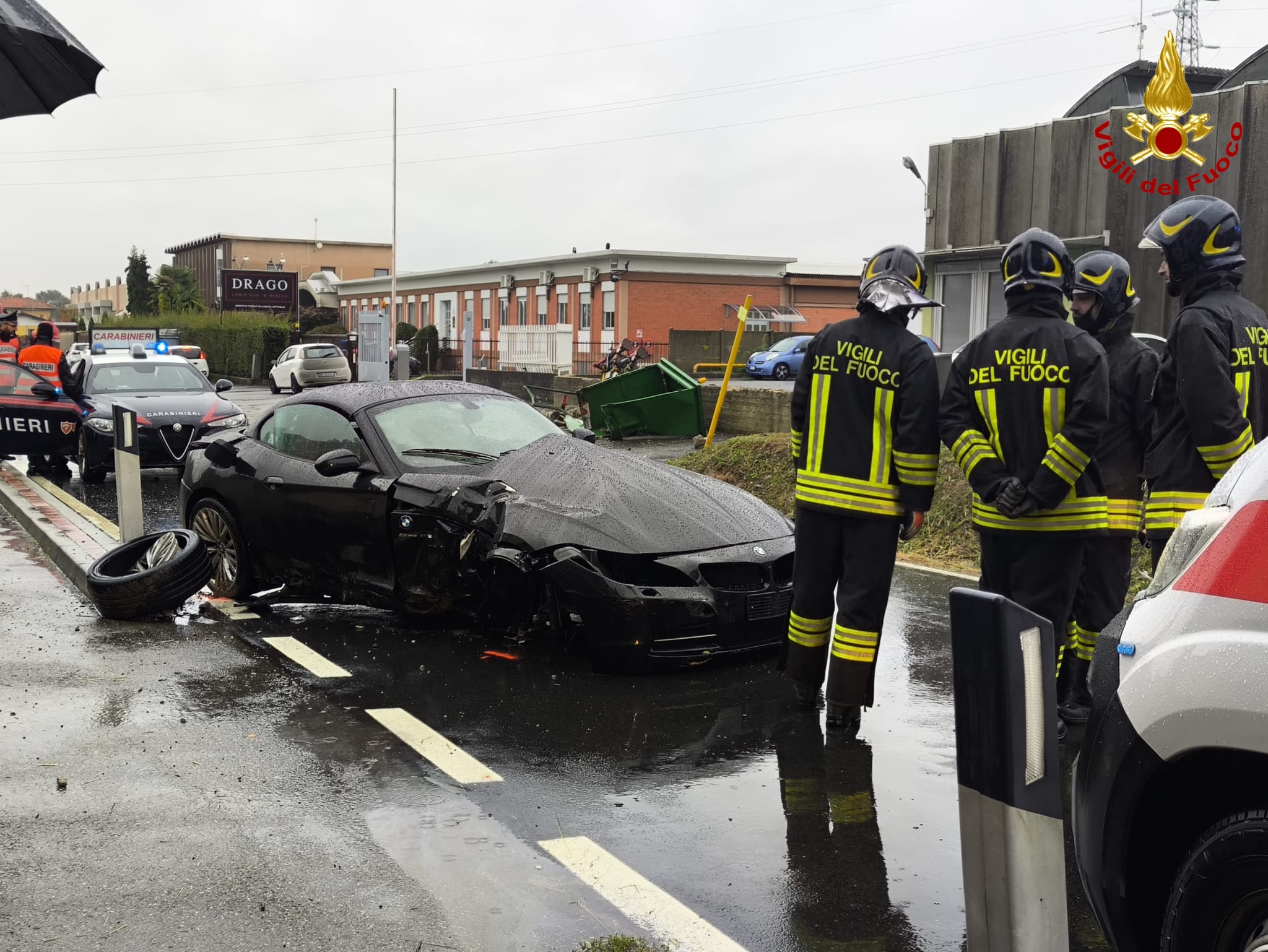 Perde il controllo e dell'auto