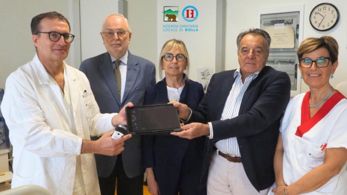 “Degli Infermi”, un nuovo ecografo per la Dialisi