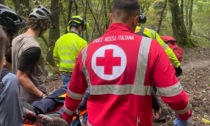 Mountainbiker infortunato nel bosco: interviene il Soccorso alpino