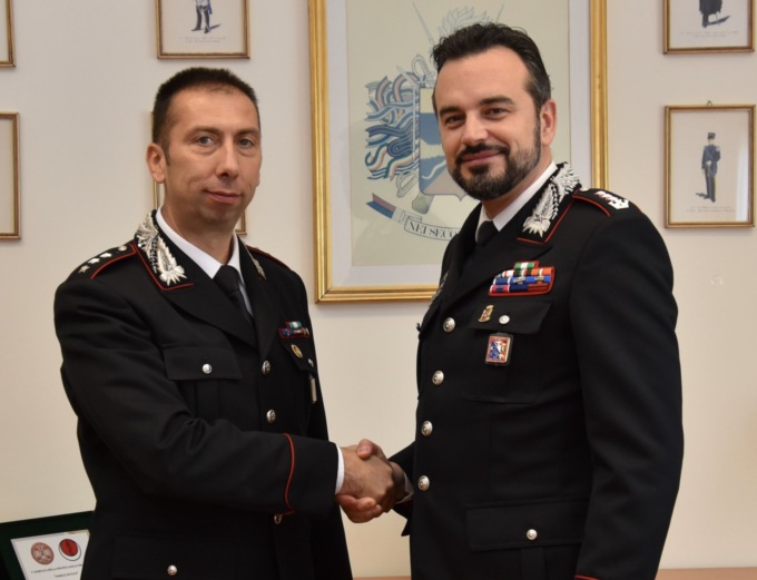 Matteo Ettore Grasso nuovo comandante della Compagnia Carabinieri di Cossato