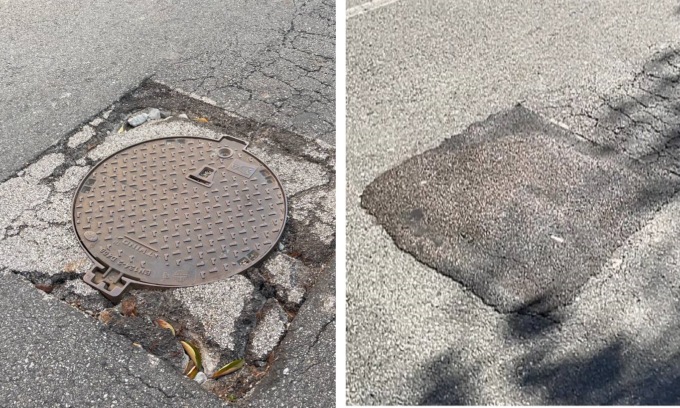 Tombino pericolante segnalato e… ricoperto. Rimane l’emergenza
