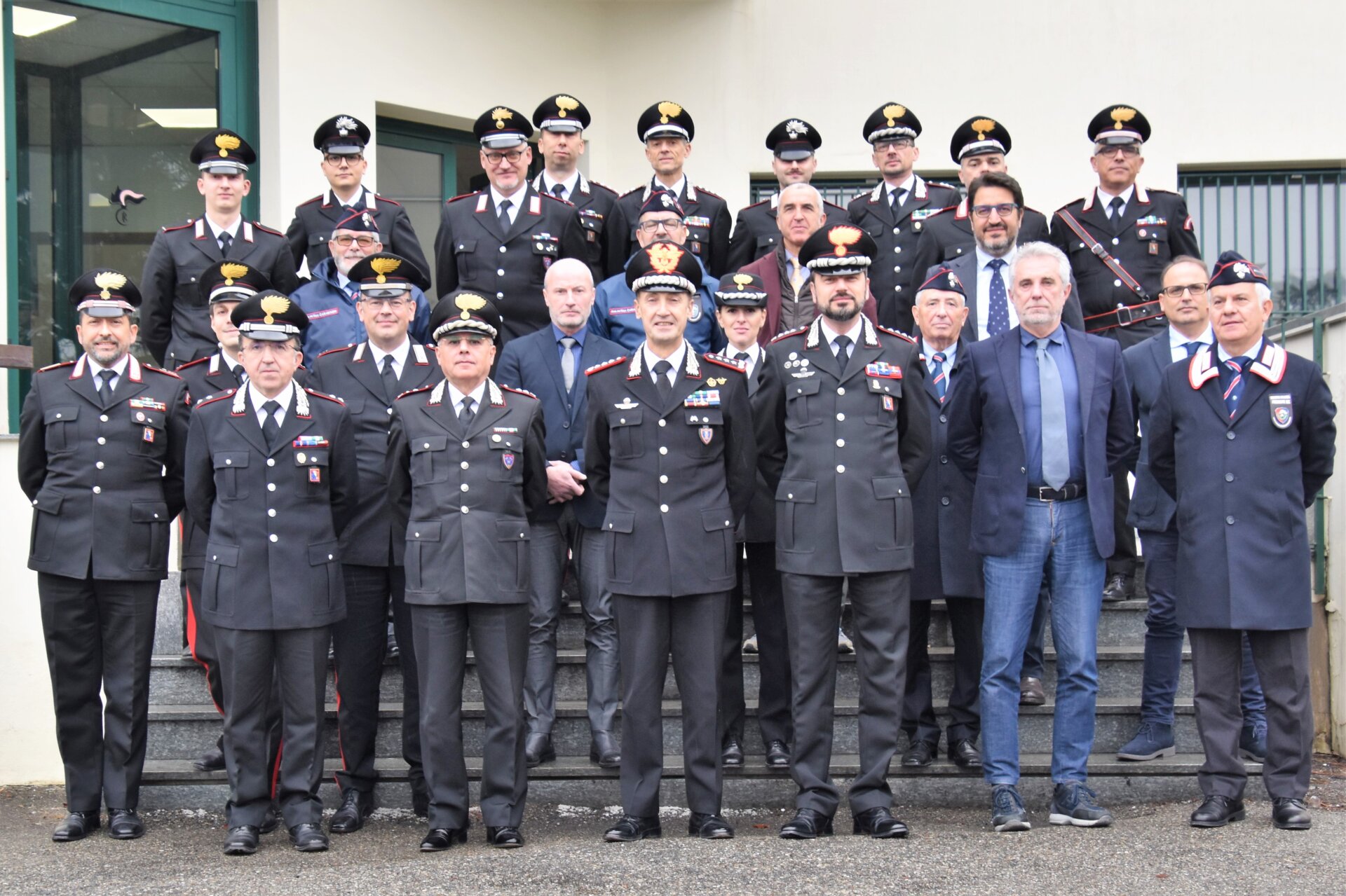 visita a Biella Comandante interregionale Carabinieri