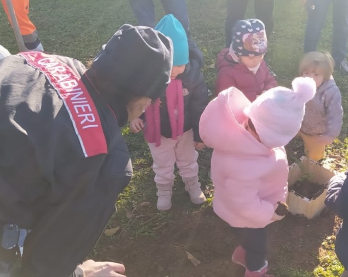 Con i Carabinieri forestali di Sordevolo lezioni legalità ambientale