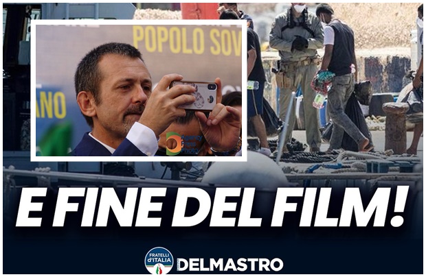 Delmastro esulta dopo sentenza Cassazione sui migranti in Albania: “Decidono i ministri i Paesi sicuri”