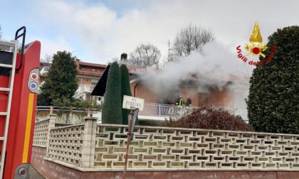 Incendio in appartamento a Cavaglià: Vigili del Fuoco all'opera