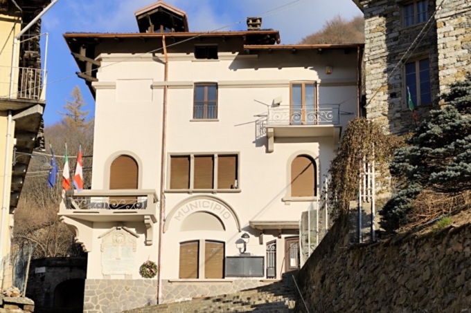 Terminati i lavori al municipio di Piedicavallo