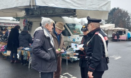 I Carabinieri fanno prevenzione contro le truffe agli anziani