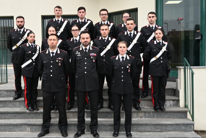 Dodici nuovi Carabinieri in servizio nelle Stazioni del Biellese