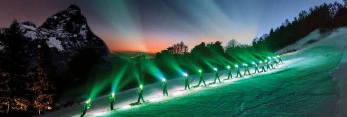 Una fiaccolata a Breuil-Cervinia per il Fondo Tempia