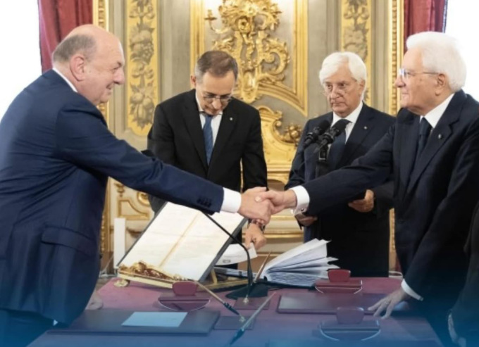 Dieci anni al Colle, Pichetto omaggia il Presidente Mattarella