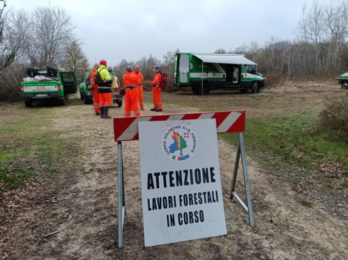 Esercitazione provinciale AIB a Biella: lavori di ripristino e prevenzione incendi in Baraggia