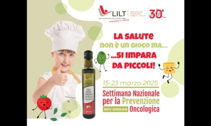 L'olio Lilt per la Settimana Nazionale per la Prevenzione Oncologica