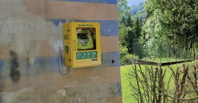 Pollone, in Burcina arriva un defibrillatore