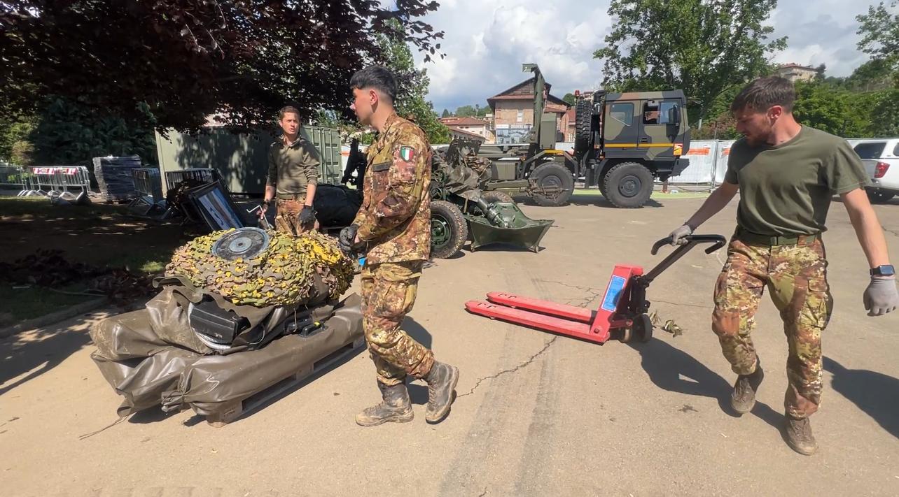 Operazione di smontaggio della Cittadella 1