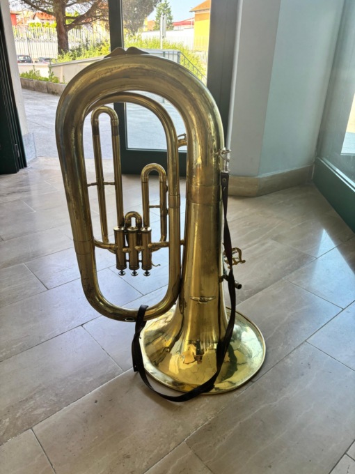 Un trombone consegnato ai Carabinieri: misterioso ritrovamento tra la stazione e via per Candelo