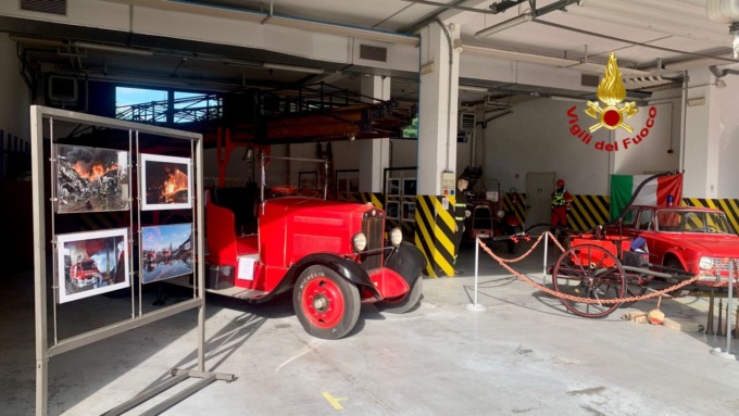Vigili del Fuoco: apre la Mostra “Storia e Innovazione”