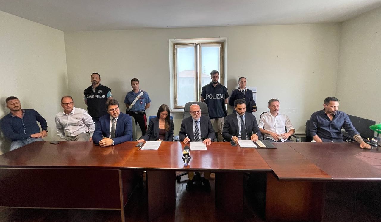 Conferenza in Procura 2 Rapina a Candelo, banda in manette. «Si preparavano a un altro colpo armato»
