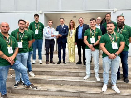Il Biella Rugby premiato in Regione Piemonte per la storica promozione in Serie A Elite