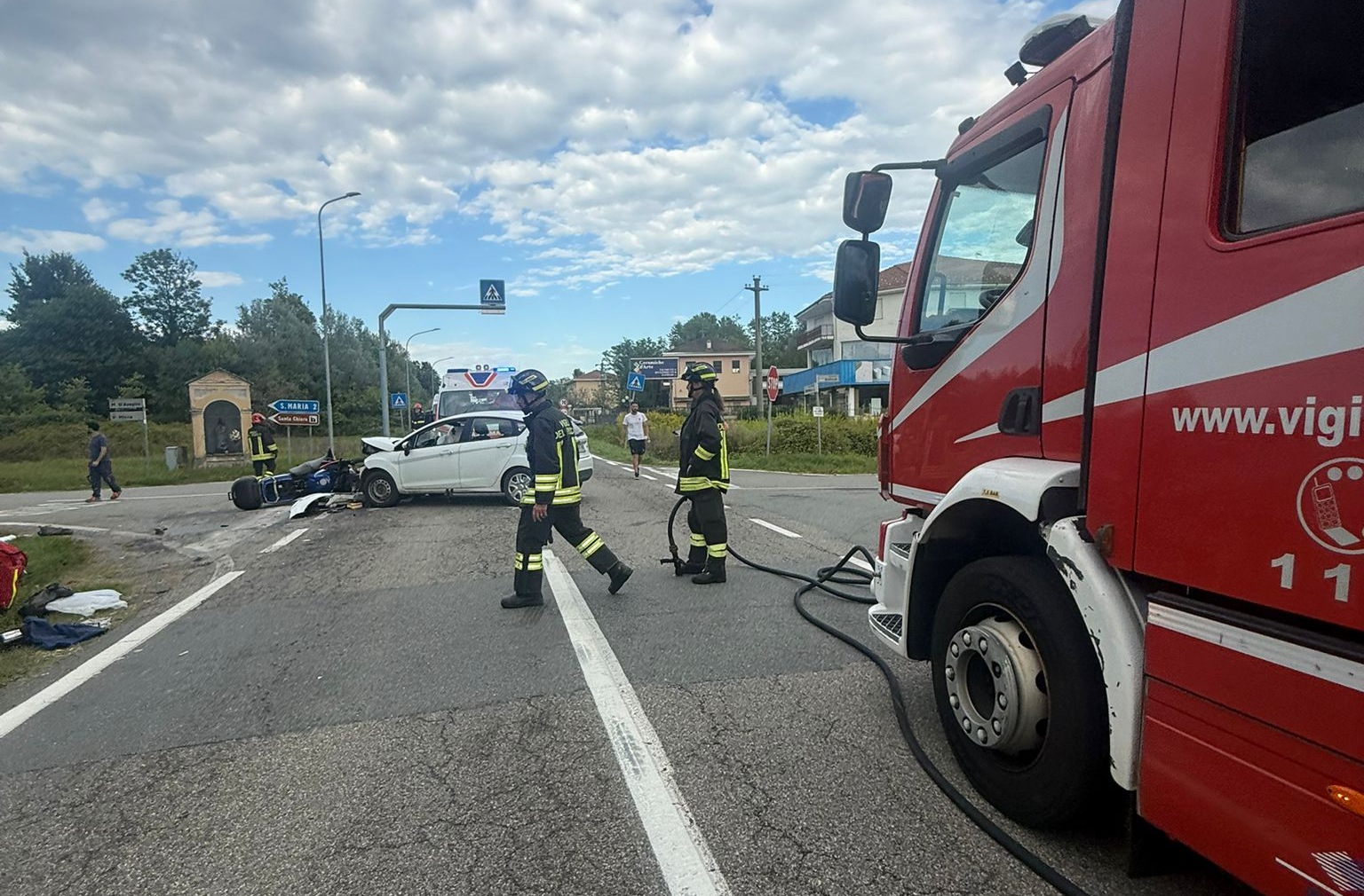 VVF incidente Roasio 1