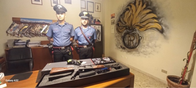 Colpi di softair contro i passanti: giovane denunciato dai Carabinieri