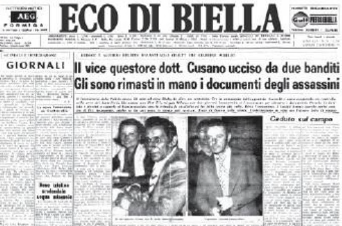 Cusano ucciso dalle Brigate Rosse nell’Italia degli anni di piombo