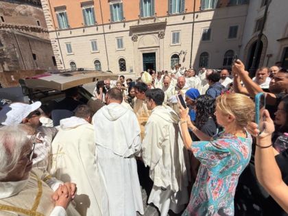 «Il mio viaggio con un Santo»