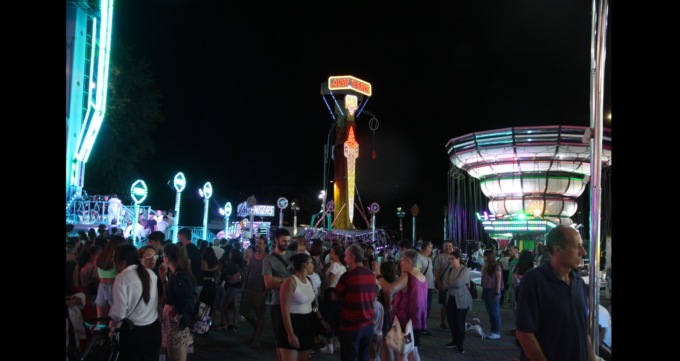 Cossato illuminata a festa