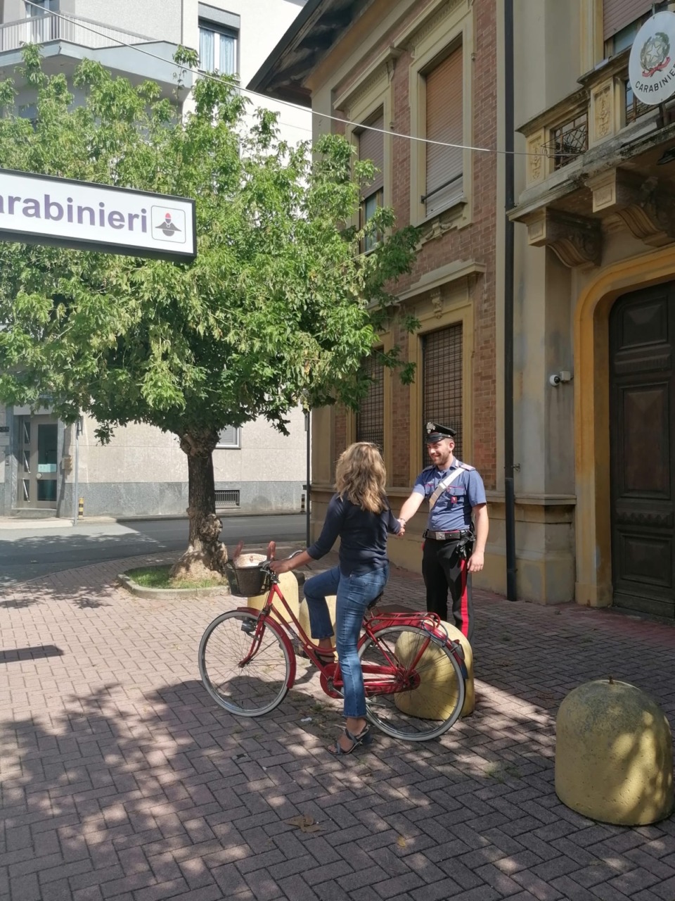 Cossato, bicicletta rubata recuperata e restituita alla proprietaria