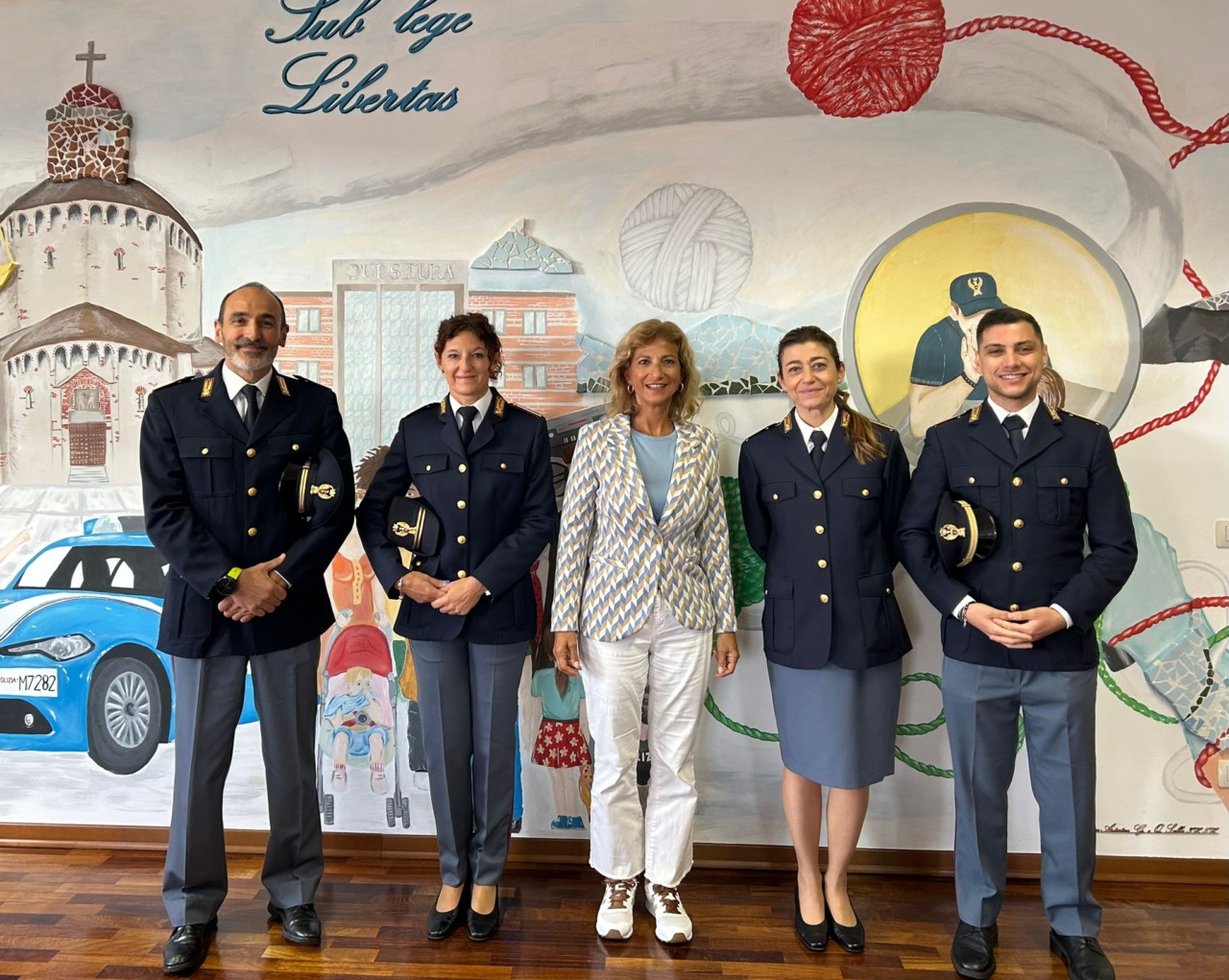 La Questura di Biella dà il benvenuto ai 4 nuovi vice-ispettori