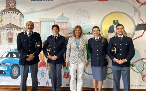 La Questura di Biella dà il benvenuto ai 4 nuovi vice-ispettori