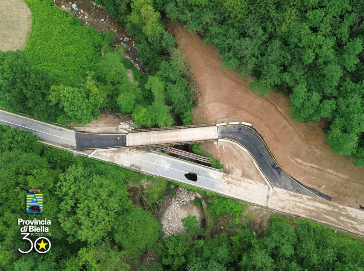 Il ponte bailey sull’Oremo chiuso al traffico domani mattina
