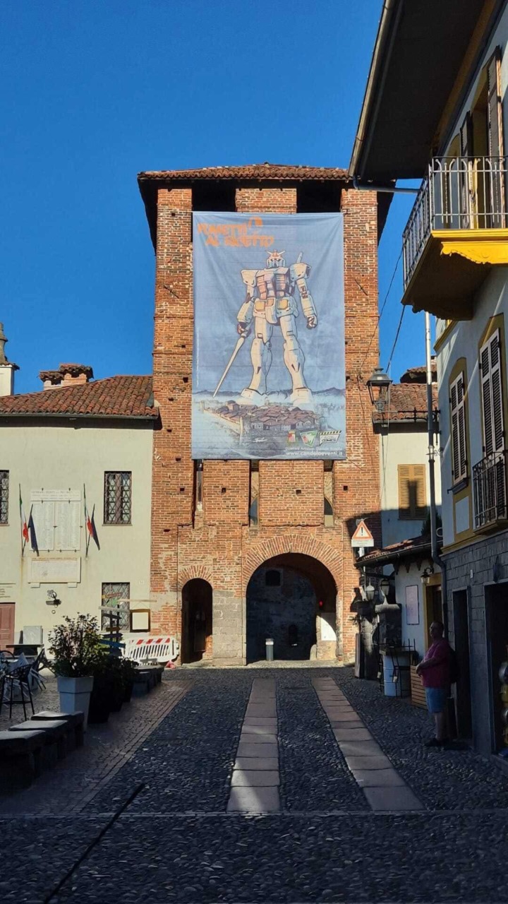 Per i dieci anni di “Fumetti al Ricetto” spunta Gundam