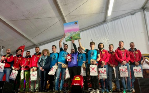 Grande risultato per il Soccorso Alpino Biellese alla 14ª Dolomiti Rescue Race