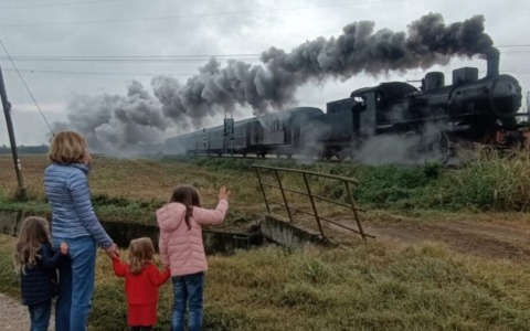 Al Borgo di Babbo Natale in treno a vapore