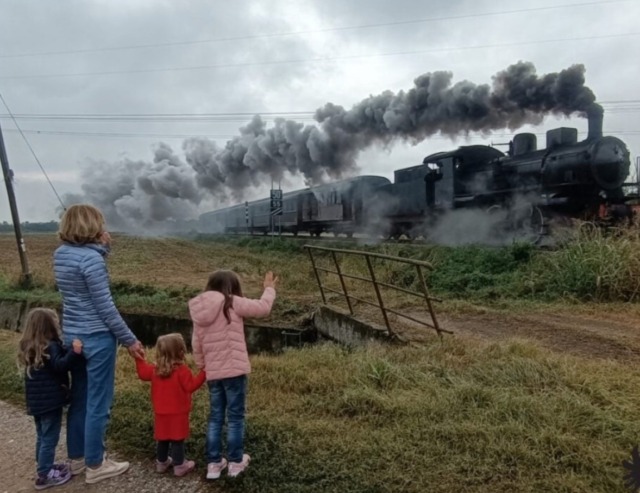 Al Borgo di Babbo Natale in treno a vapore