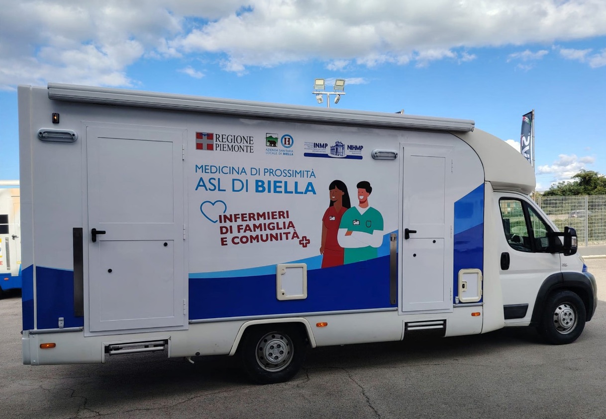 Arriva nei Comuni il camper dell’Asl di Biella
