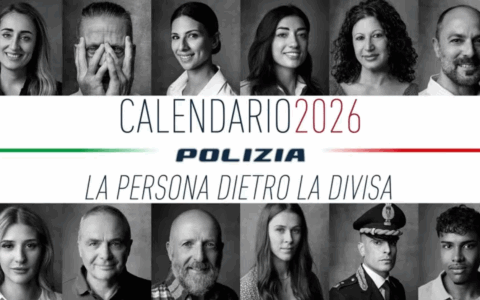 La Polizia di Stato presenta il Calendario 2026 alle Terme di Diocleziano