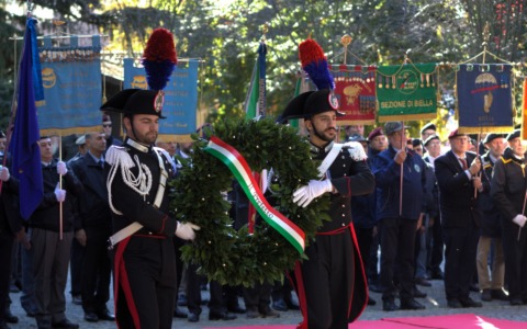 Biella celebra il IV Novembre ai Giardini Zumaglini