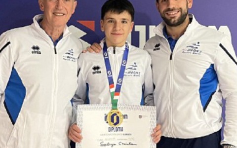 Christian Spilinga è campione italiano Juniores FIJLKAM