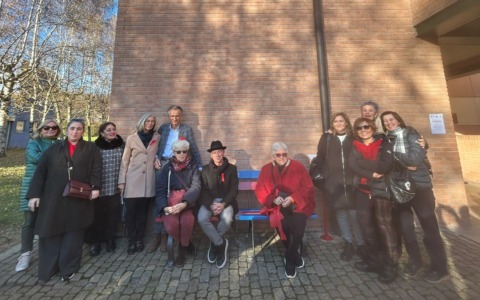 Inaugurata la panchina “Respect”, posata a Città Studi