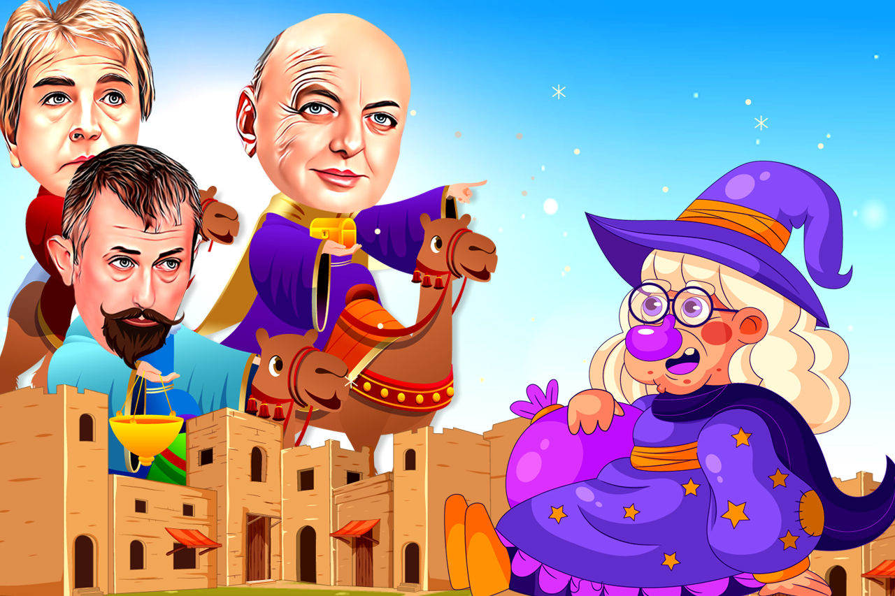 In trent’anni poco è cambiato:  persino la Befana si è stancata