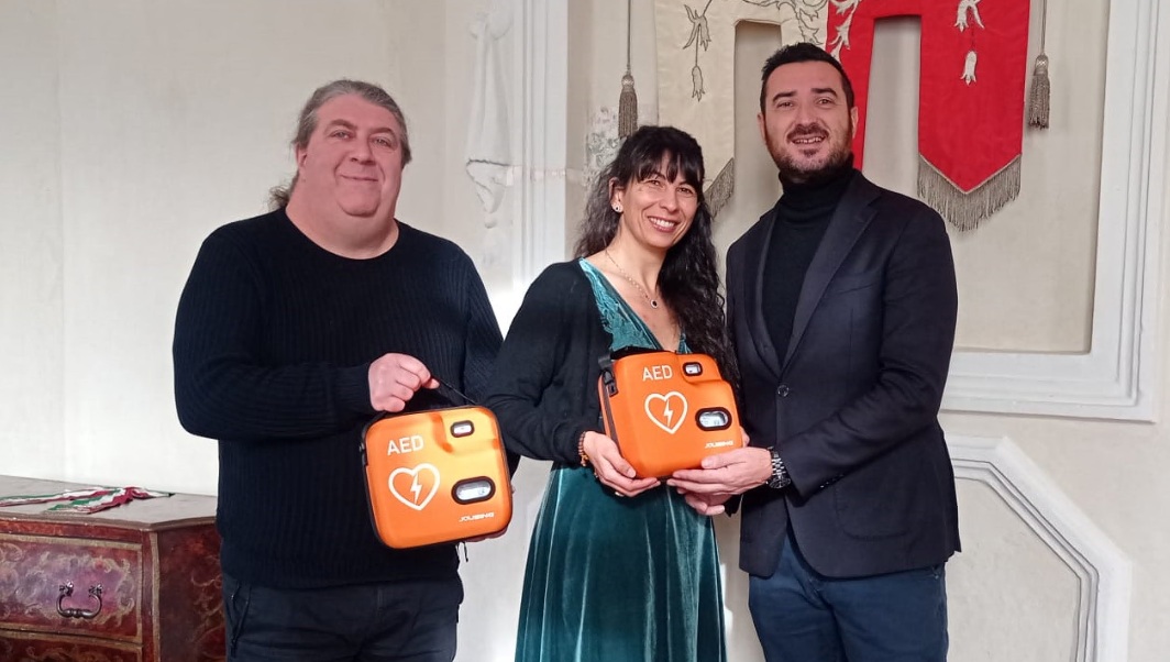 Due defibrillatori in dono dalla Festa Celtica