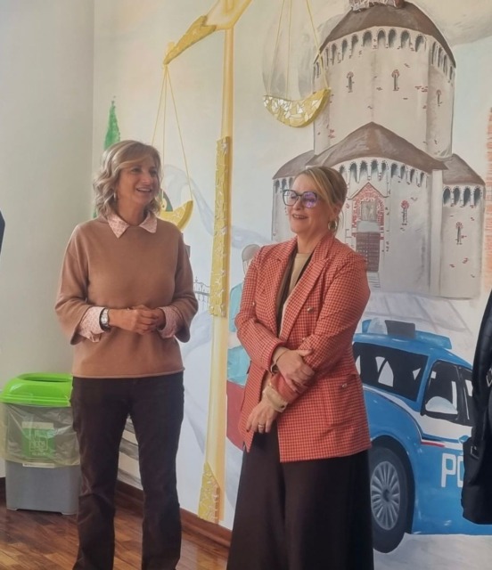 I saluti della Questura di Biella al Vicario Francesca Peppicelli