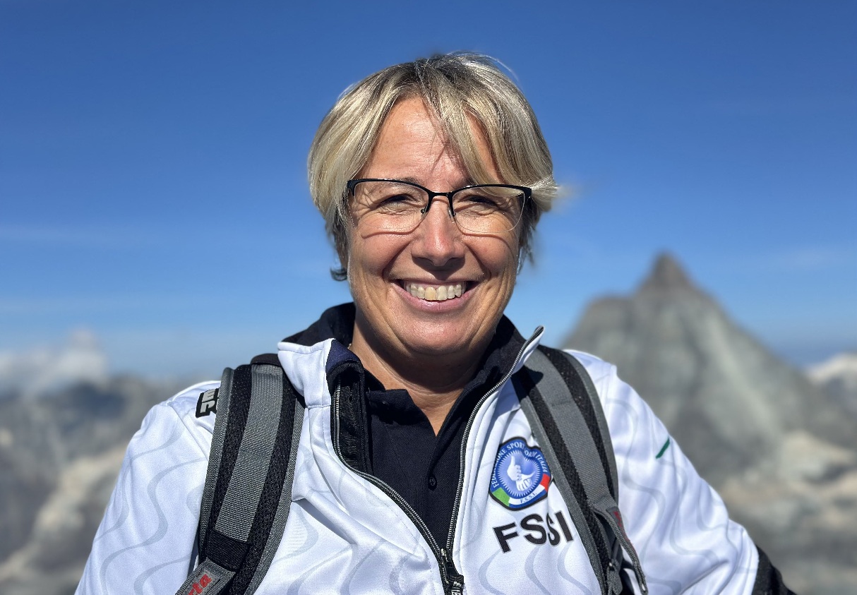 Cinzia Bernecoli dal presidente Mattarella