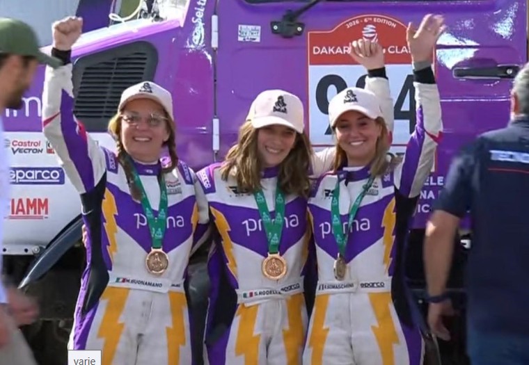 Rodella scrive la storia della Dakar