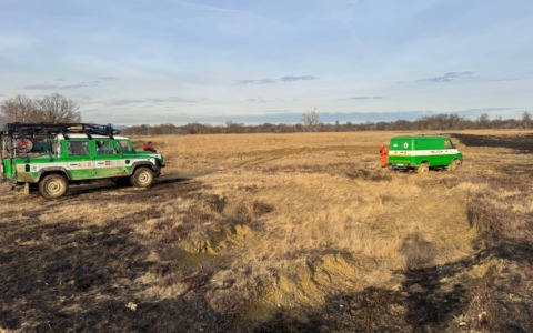 Venti ettari di Baraggia incendiati