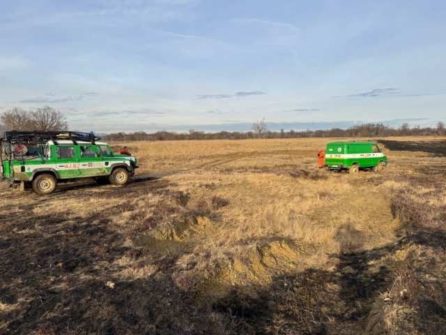 Venti ettari di Baraggia incendiati